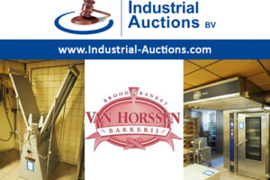 <u><em><strong>Industrial Auctions</strong></em></u> veilt bakkerijmachines <em>Bakkerij van Horssen</em>
