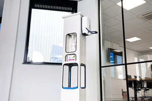 Intelligent hygiënestation van <u><em><strong>Cleanfix</strong></em></u>