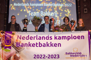 Nederlands kampioenen en Talent van het Jaar <u><em><strong>BakkersVakWedstrijden</strong></em></u>