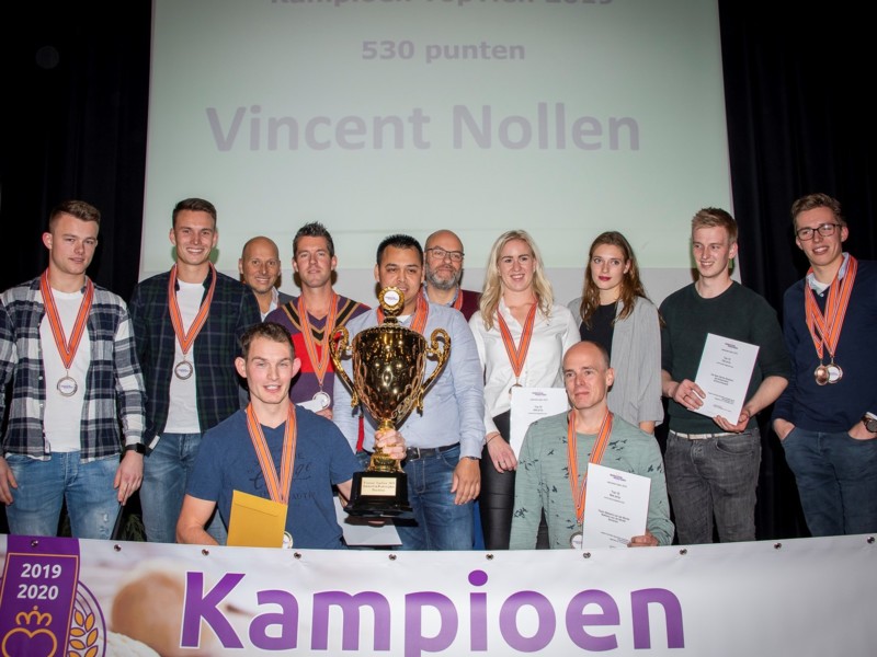 Bakkerij Nollen wint BakkersVakWedstrijden 2019