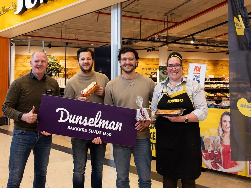 Jumbo Kiistra en Bakkerij Dunselman starten samenwerking