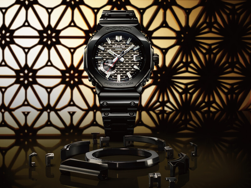 Casio vindt voor MR-G inspiratie in Kigumi-houtsnijwerk