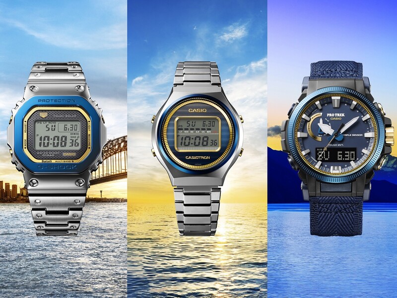 Casio viert 50e verjaardag met “Sky and Sea” Concept