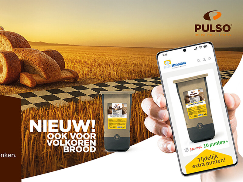 Nieuwste innovatie van Algist Bruggeman: Pulso Pain Minute Fresh Volkoren