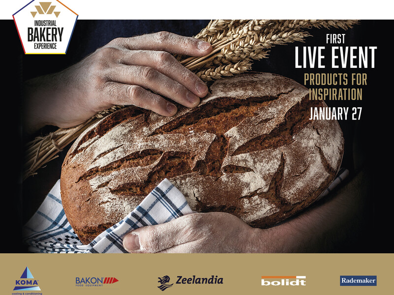 Nieuwe virtuele vakbeurs: The Industrial Bakery Experience