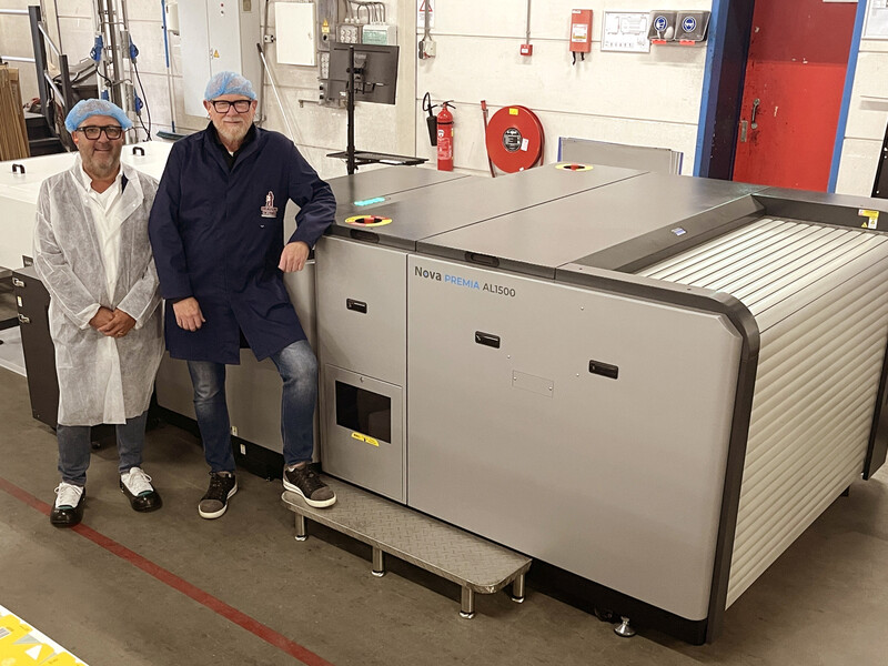 Royal De Vries cardboard printing stapt over naar Nova Premia CTP-systeem  