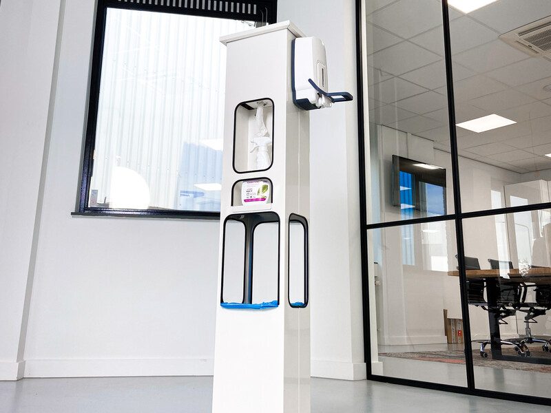 Intelligent hygiënestation van Cleanfix