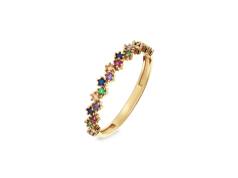 Nieuwe gouden sieraden met edelstenen van GLOW