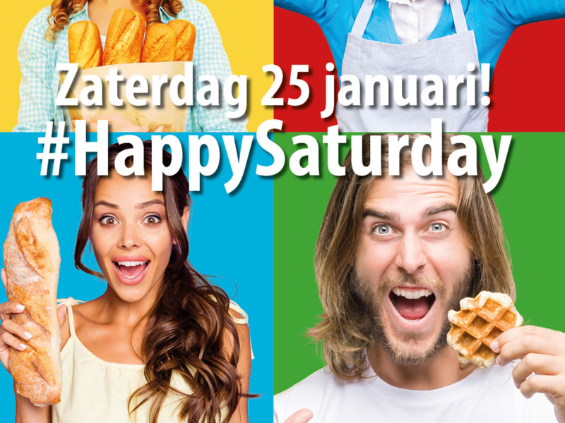 Ambachtelijke bakkers trakteren klant op Happy Saturday