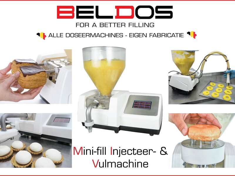 Beldos Mini-fill injecteer- en vulmachine