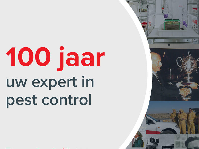 Rentokil viert 100 jaar plaagdierbestrijding