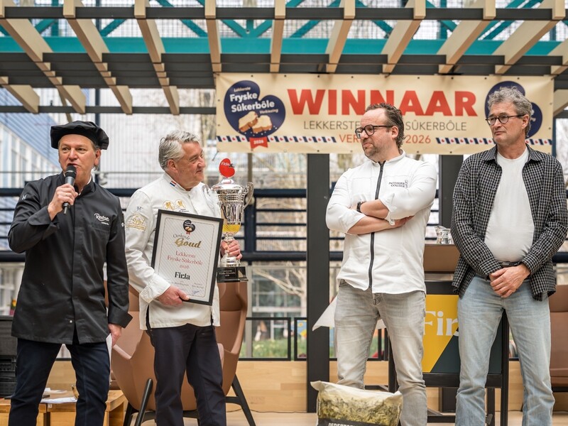 Winnaars Lekkerste Fryske S&ucirc;kerb&ocirc;le 2026 bekend