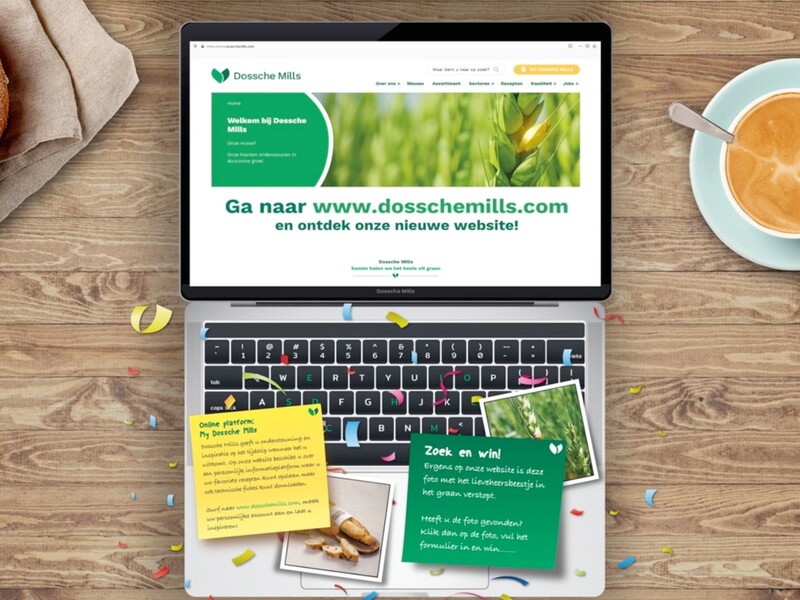 Dossche Mills lanceert nieuwe website