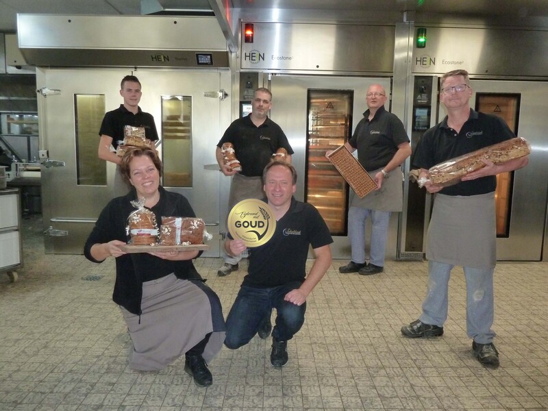 Drie keer Gouden Bekroning voor Bakkerij Schabbink