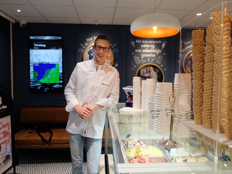 Remco van der Veer opent ijssalon naast zijn bakkerij&nbsp;
&nbsp;