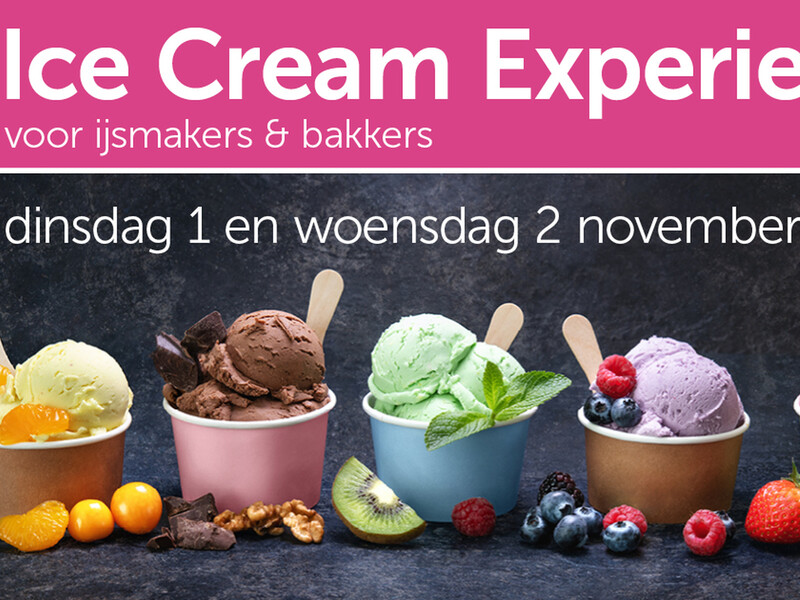 Ice Cream Experience dagen - voor ijsmakers & bakkers